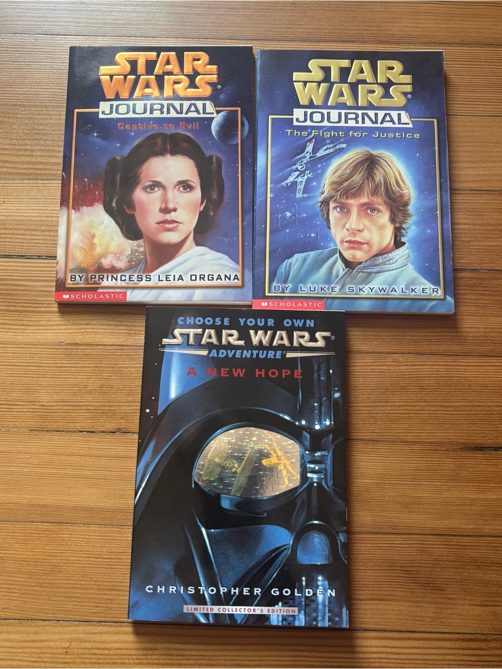 Star Wars Choose Your Own Adventure and Journal Book Lot of 3